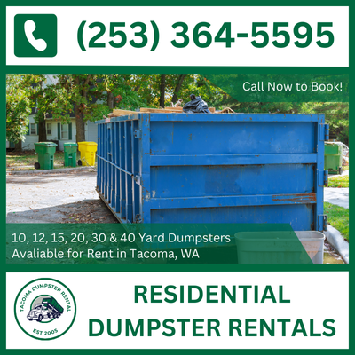 Tacoma Residential Dumpster Rental